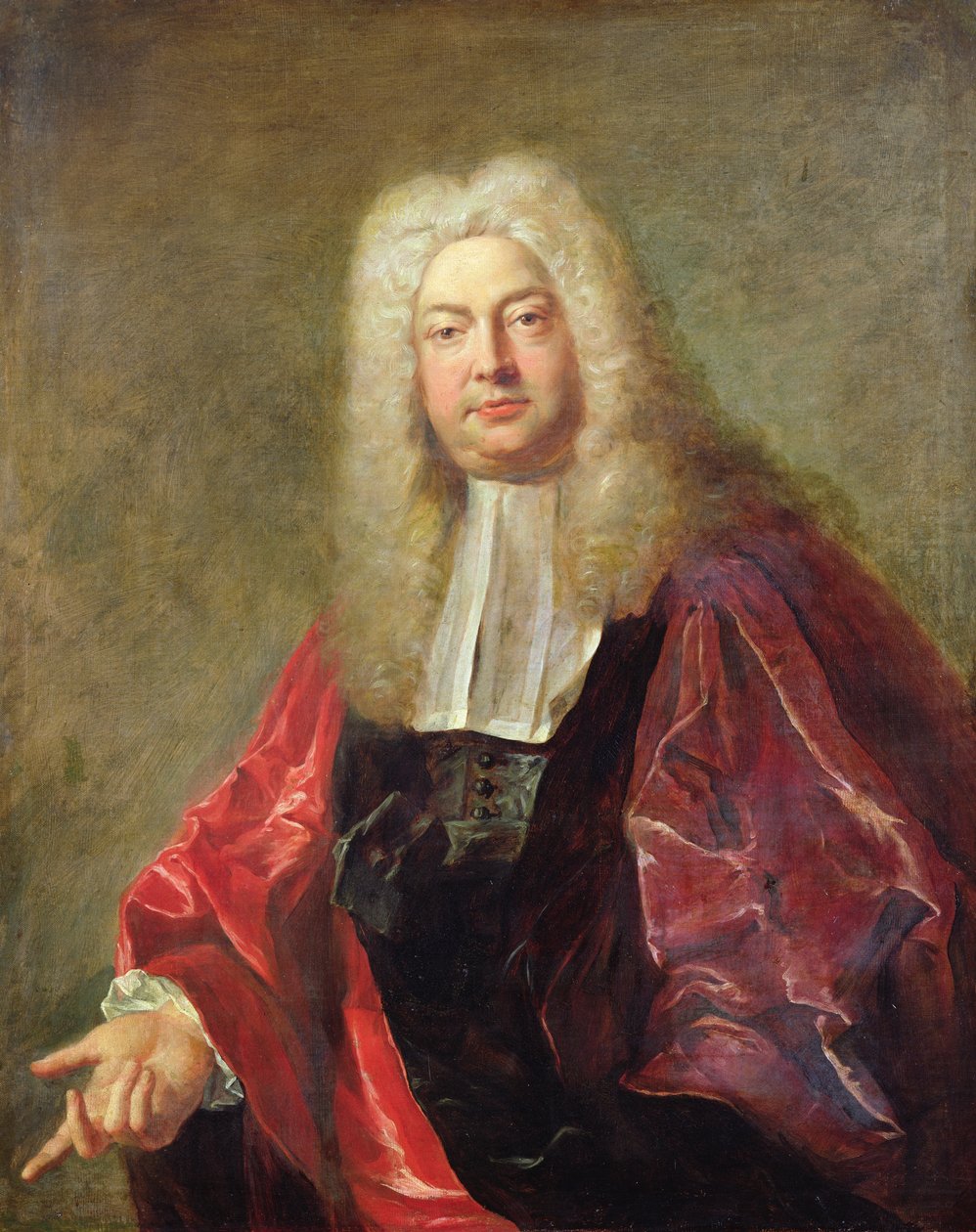 Jean Francois Bouquet, sorenskriver i Paris, 1724 av Jean François de Troy