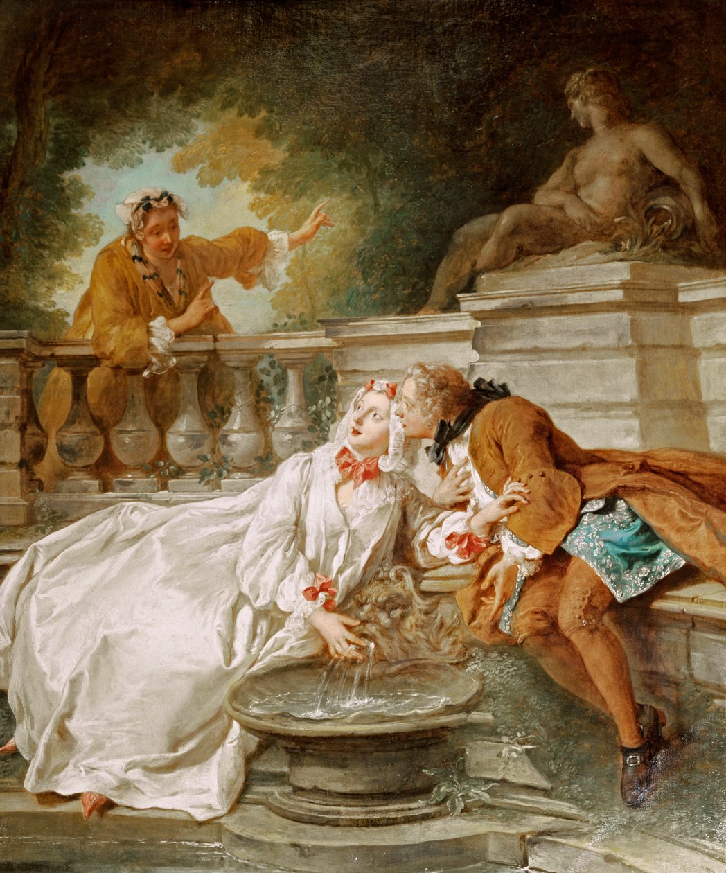 Alarmen eller La Gouvernante Fidele, 1723 av Jean François de Troy