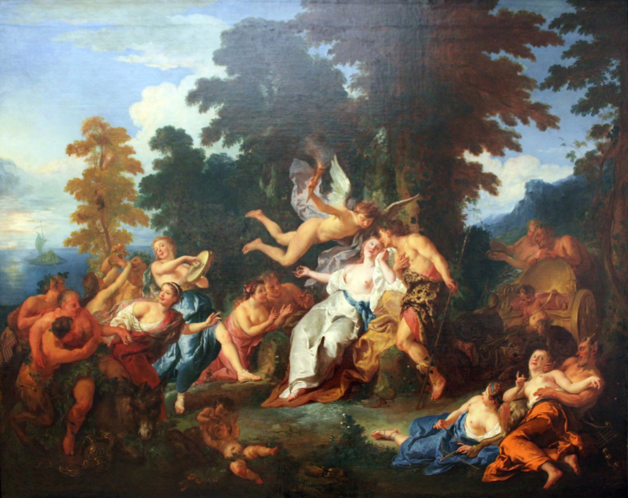 Bacchus og Ariadne av Jean François de Troy