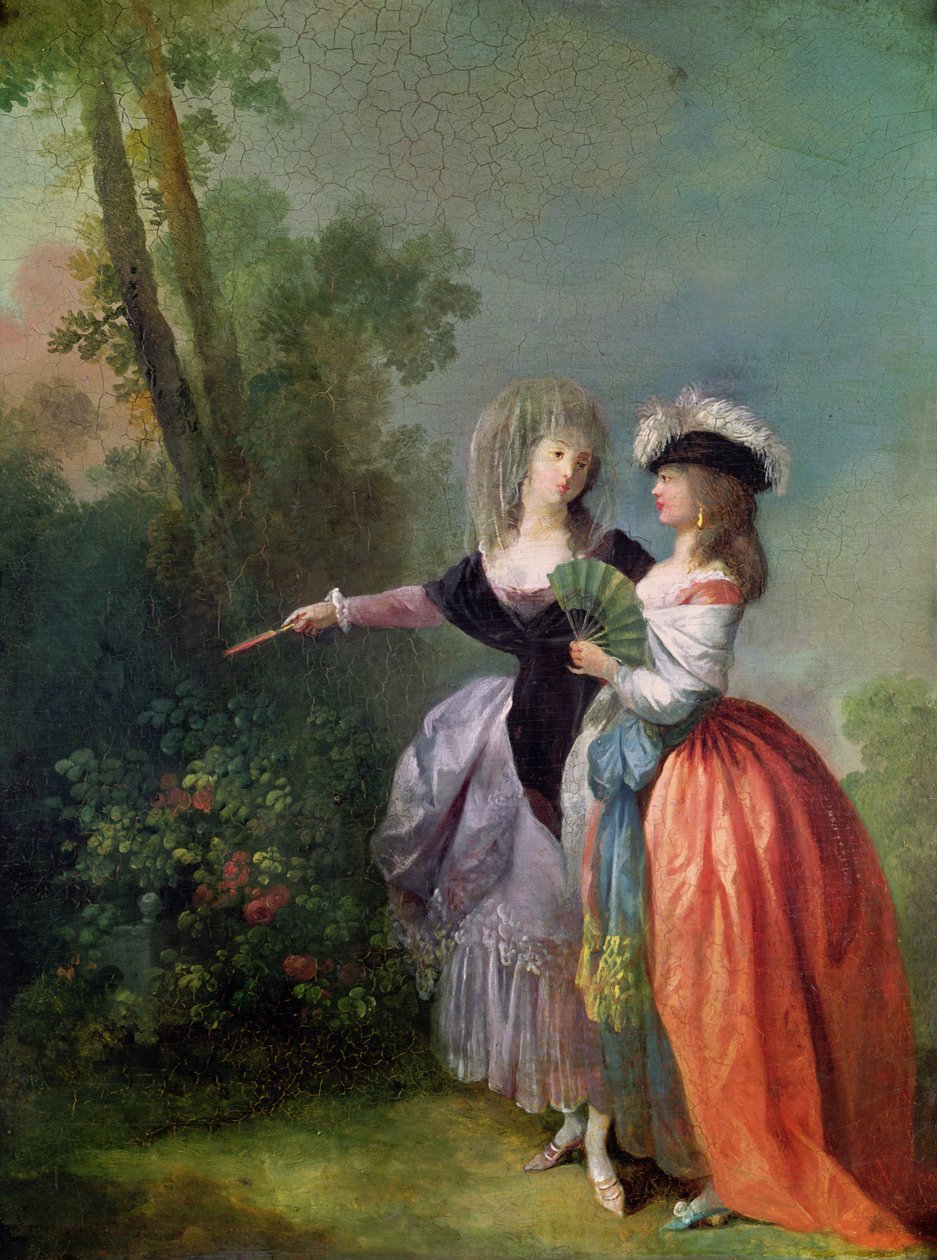 The Go-Between, 1780 av Jean Frederic Schall