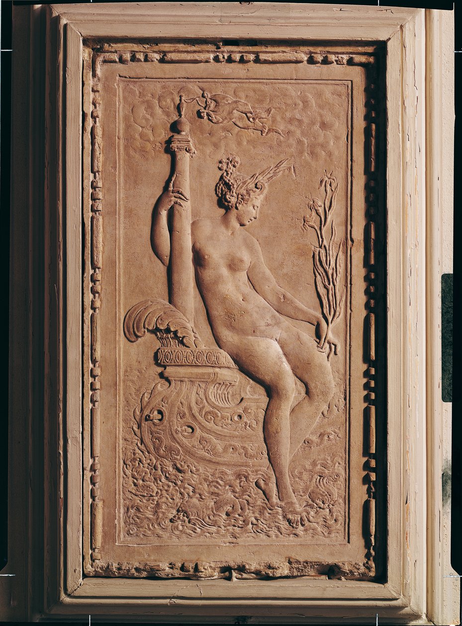 Seinenymfen, 1547-49 av Jean Goujon