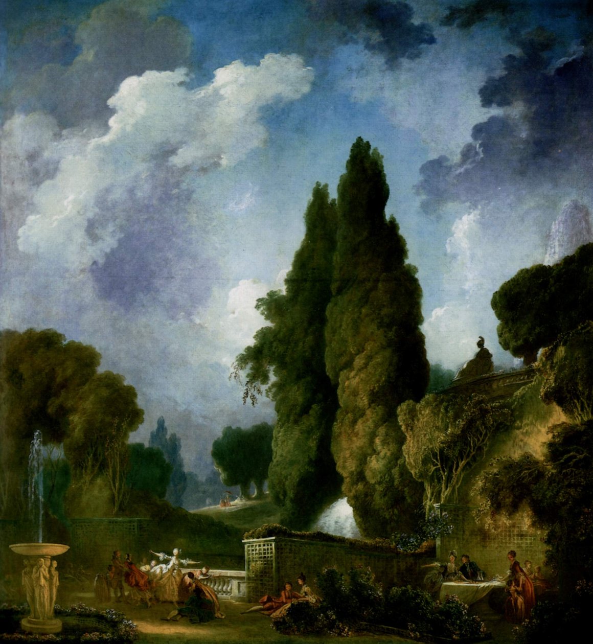 Blind manns bløff av Jean Honore Fragonard