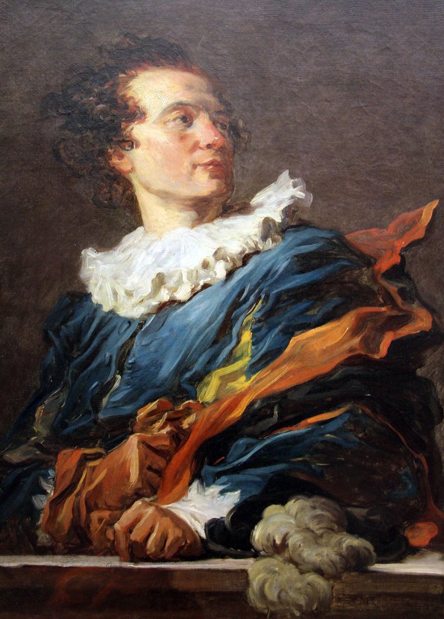 portrett av abbed av helgen av Jean Honore Fragonard