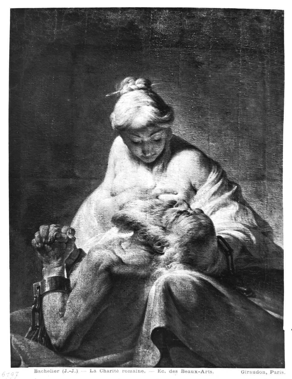 Romersk veldedighet av Jean Jacques Bachelier