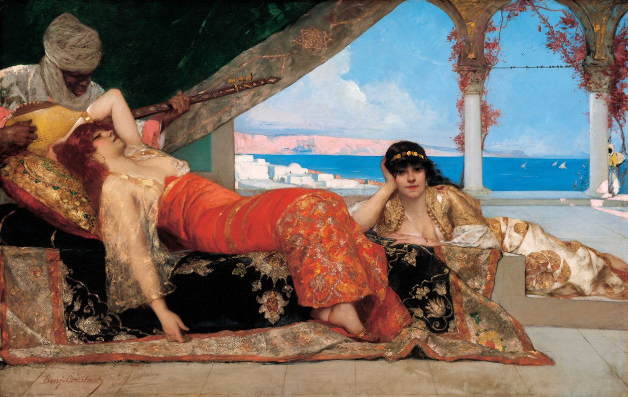 Favoritten til Emir av Jean Joseph Benjamin Constant