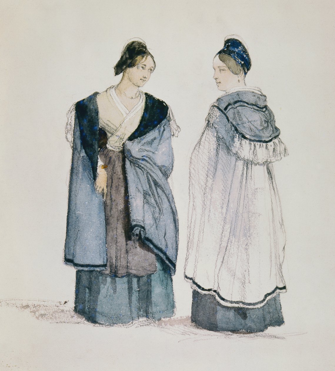 Innbyggere i Arles under Daudet og Bizets tid av Jean Joseph Bonaventure Laurens