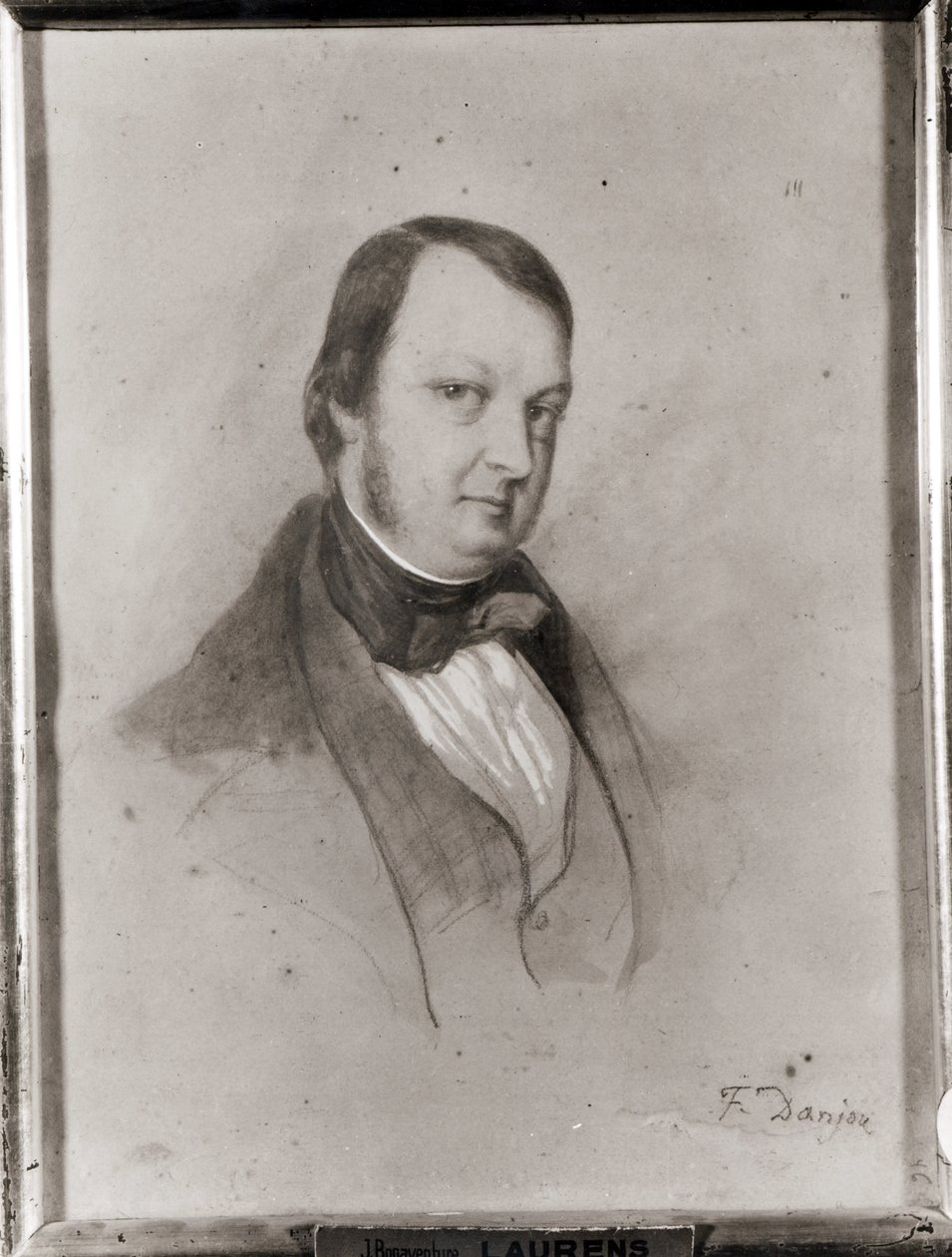 Portrett av Frederic Chopin (1810-49) av Jean Joseph Bonaventure Laurens