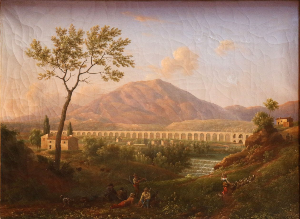 Carpentras-akvedukten av Jean Joseph Xavier Bidauld