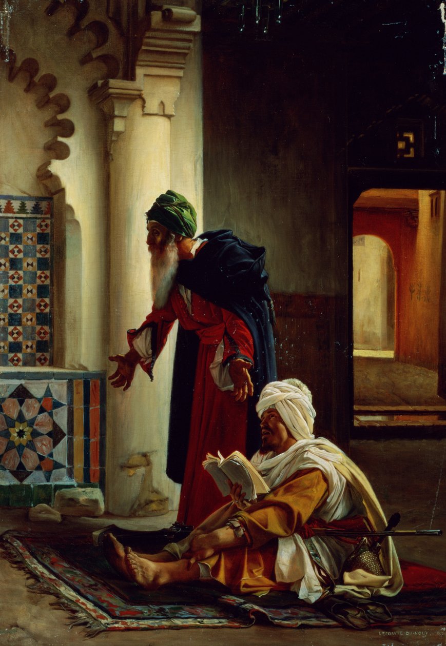 Arabere i bønn av Jean Jules Antoine Lecomte du Nouy