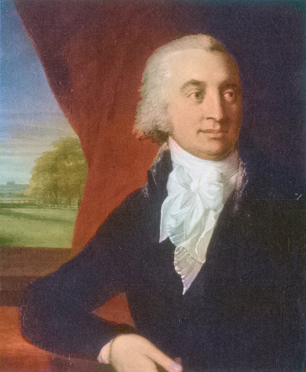 Portrett av Caspar Voght av Jean Laurent Mosnier