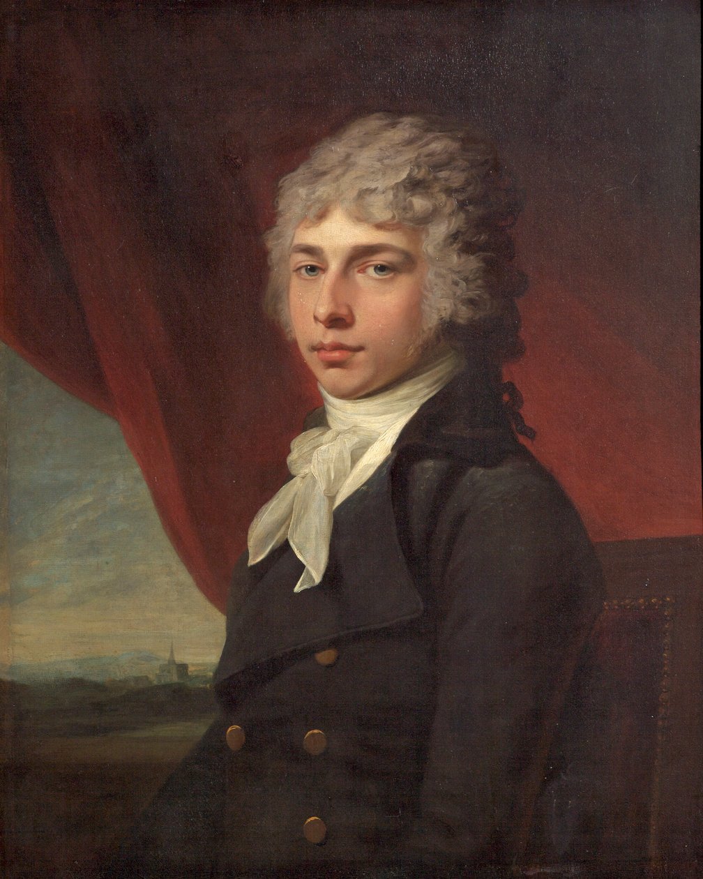 Portrett av en ung mann, ca. 1795 av Jean Laurent Mosnier