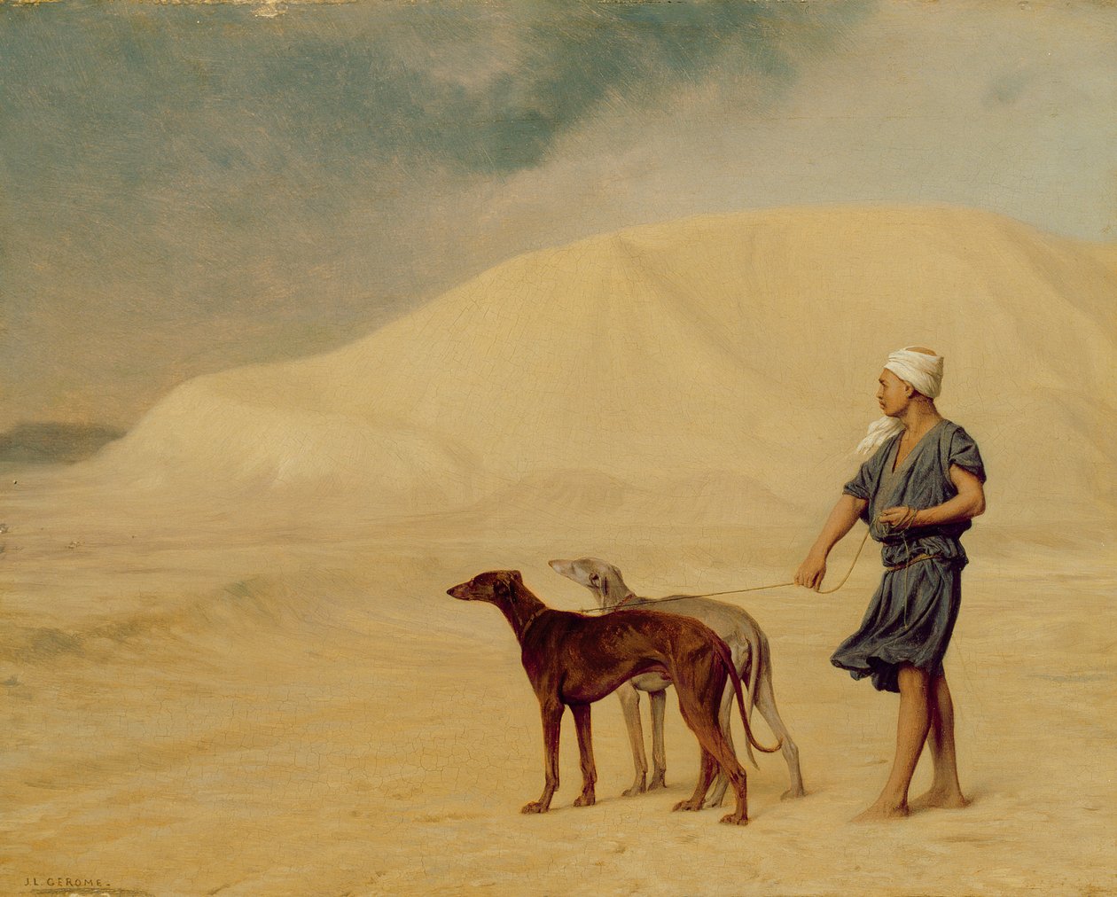 I ørkenen av Jean Leon Gerome