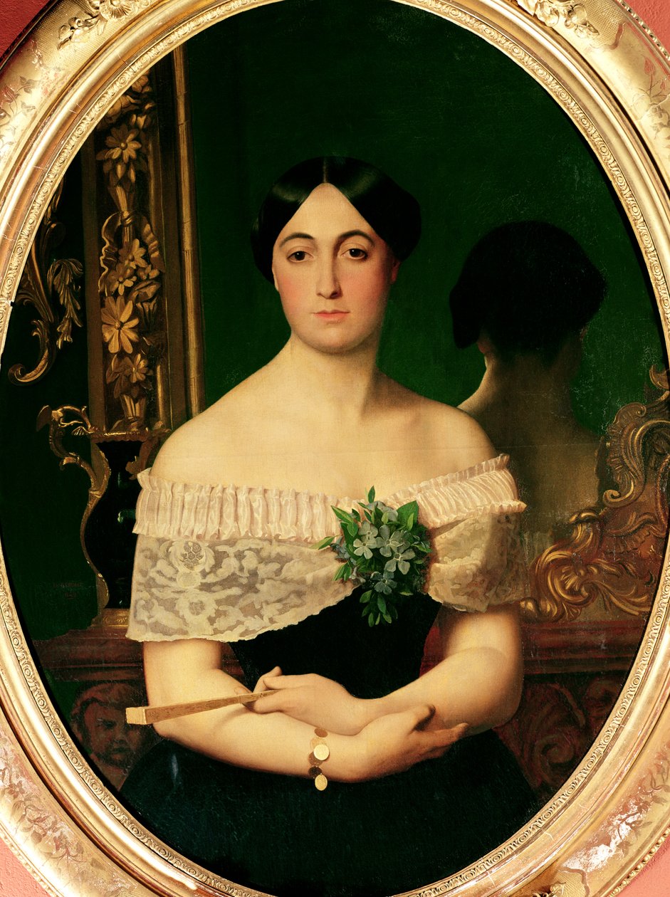 Portrett av Marianne Elisa Birch av Jean Leon Gerome