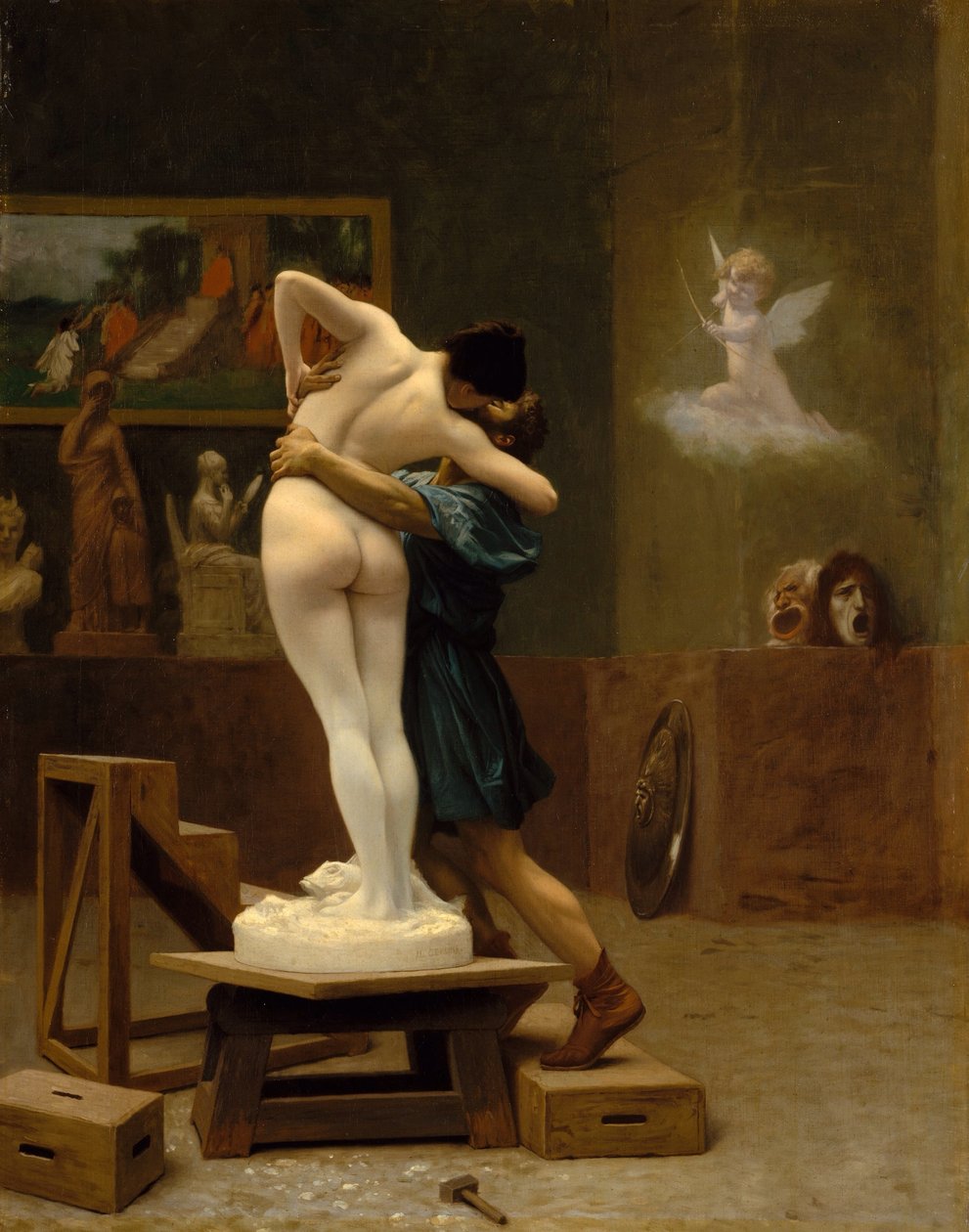 Pygmalion og Galatea av Jean Leon Gerome