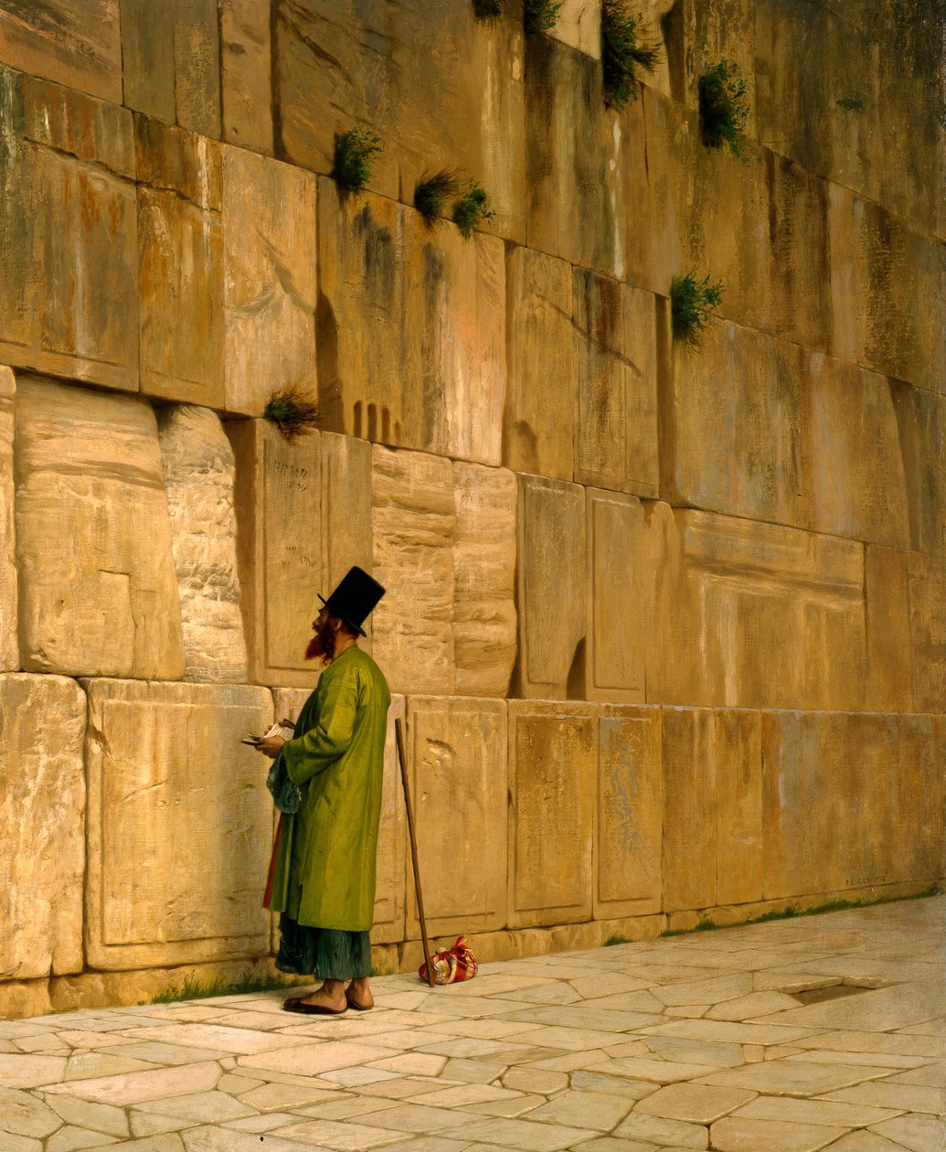 Klagemuren av Jean Leon Gerome