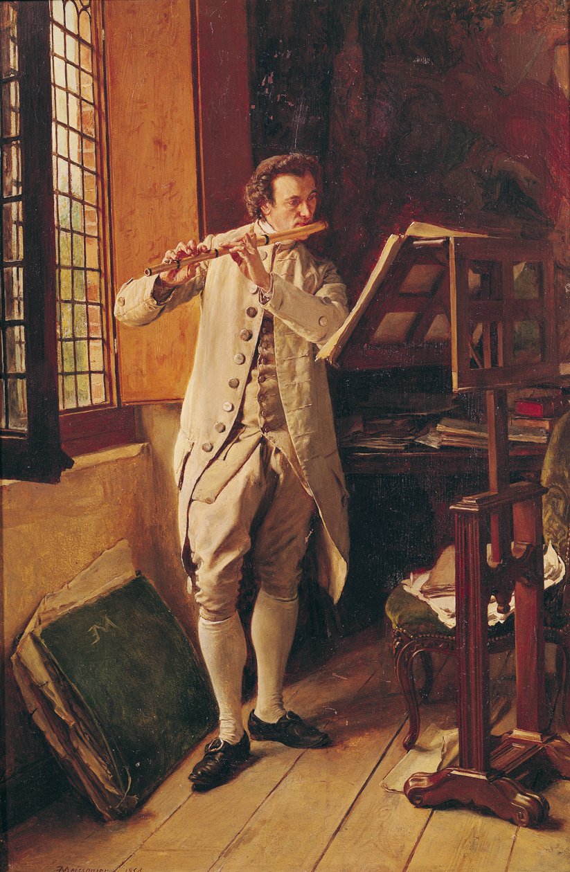 Fløytespilleren av Jean-Louis Ernest Meissonier