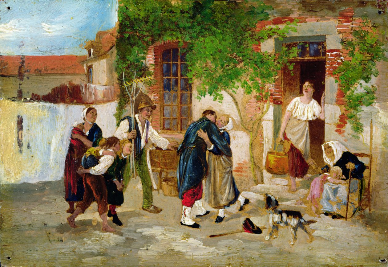 Soldatens retur, 1873 av Jean Louis Ernest Meissonier