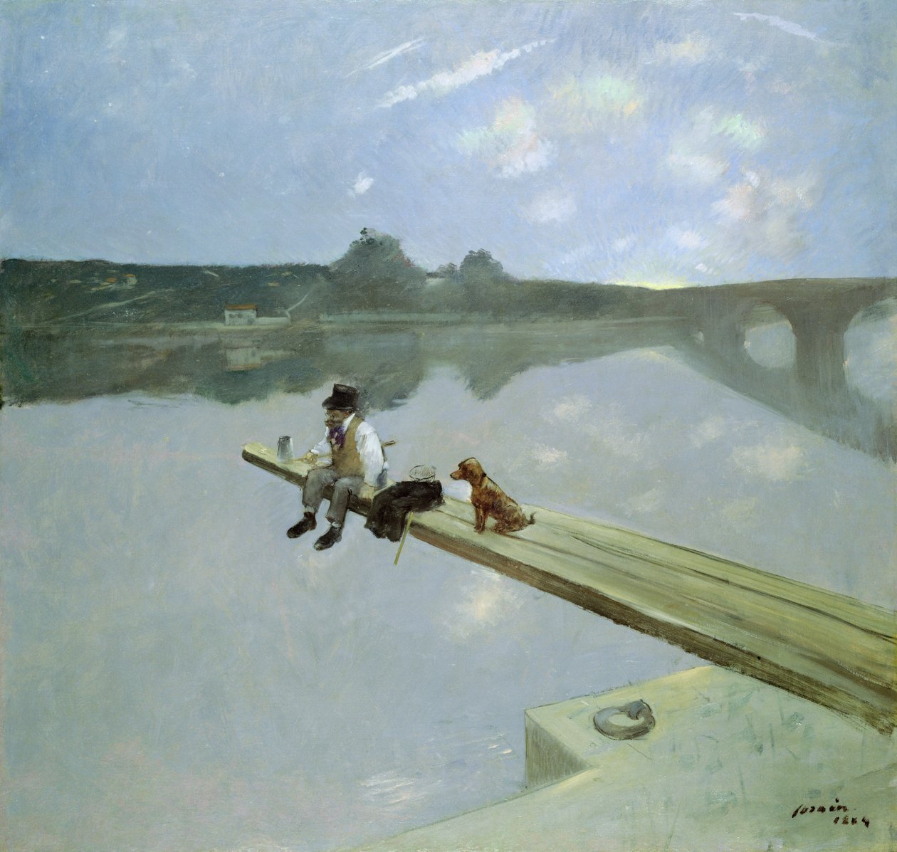 Fiskeren, 1884 av Jean Louis Forain