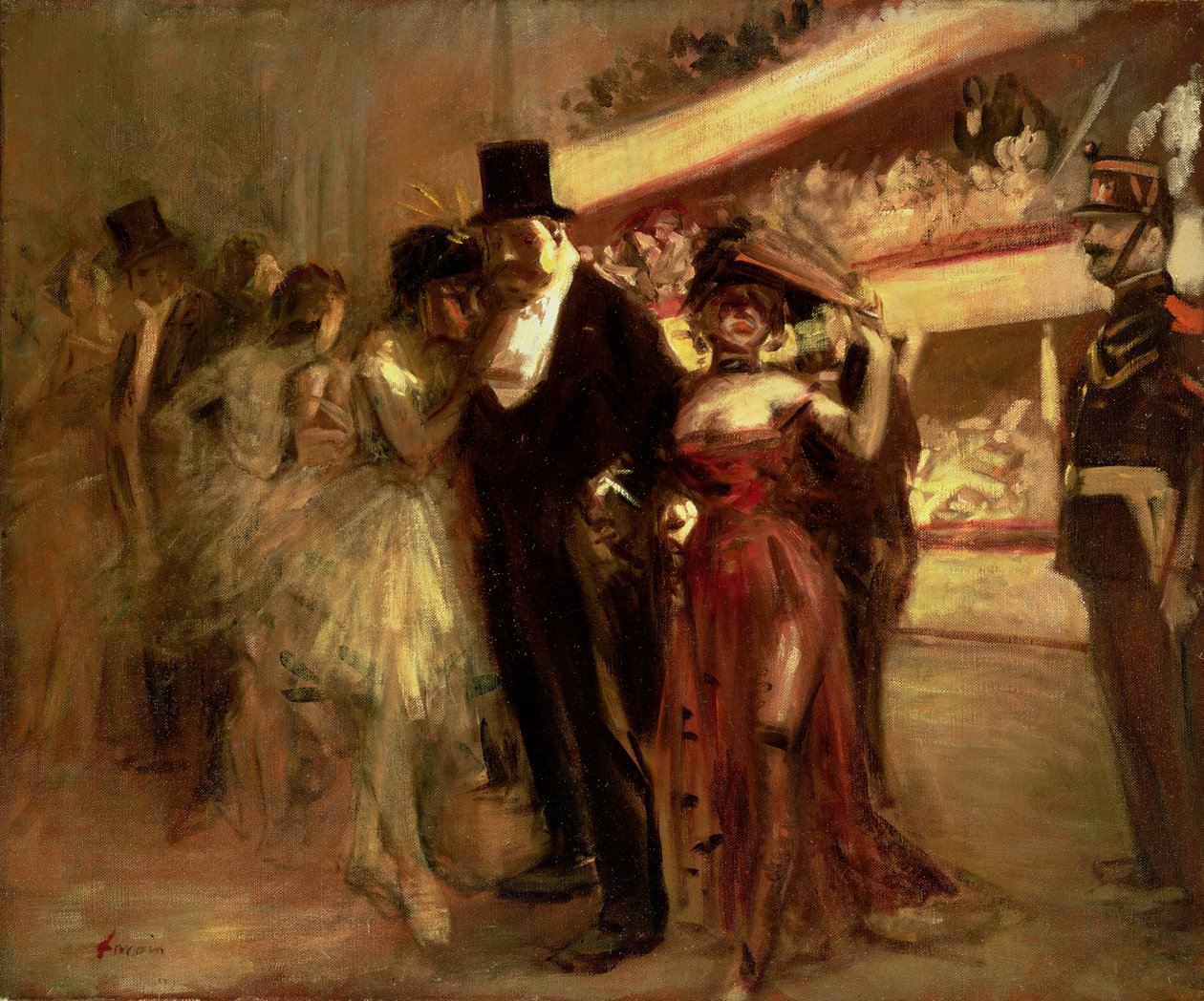 Operascenen av Jean Louis Forain