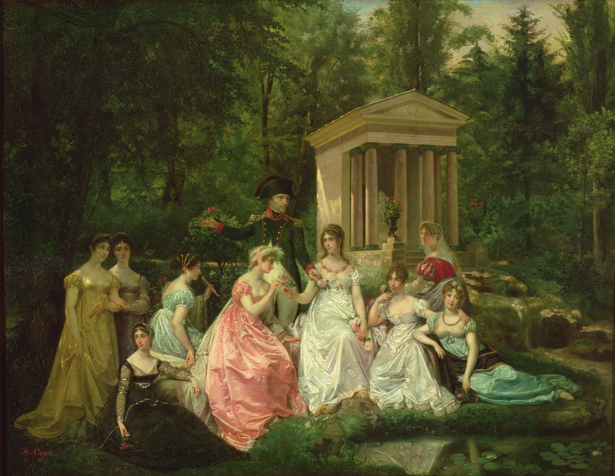 The Rose of Malmaison, ca. 1867 (se 121777) av Jean Louis Victor Viger du Vigneau