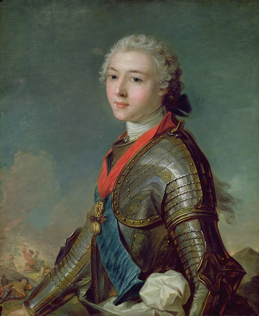 Louis Jean Marie de Bourbon (1725-93) hertug av Penthievre, 1743 av Jean Marc Nattier