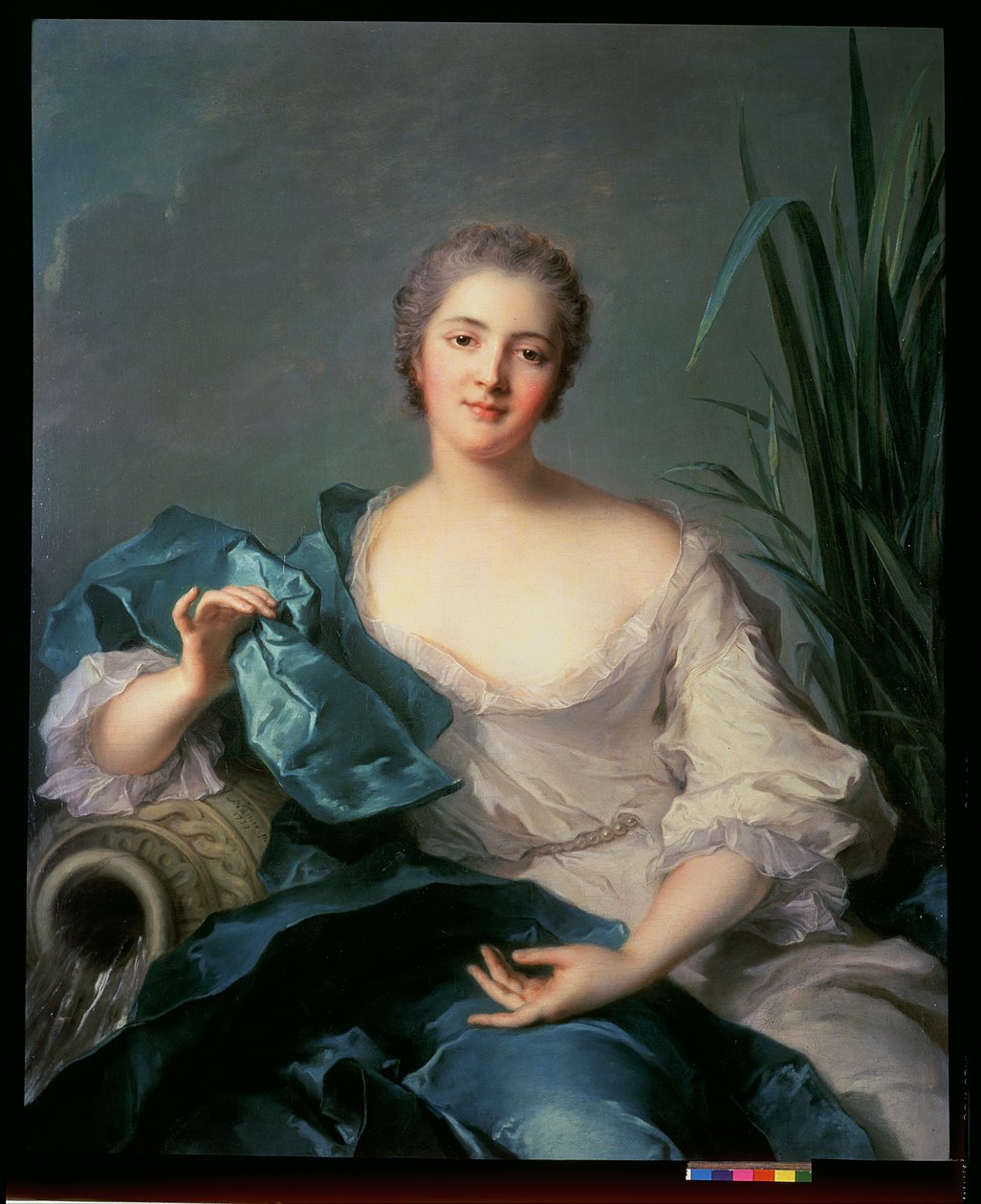 Fru Marie-Henriette Berthelot de Pleneuf av Jean Marc Nattier