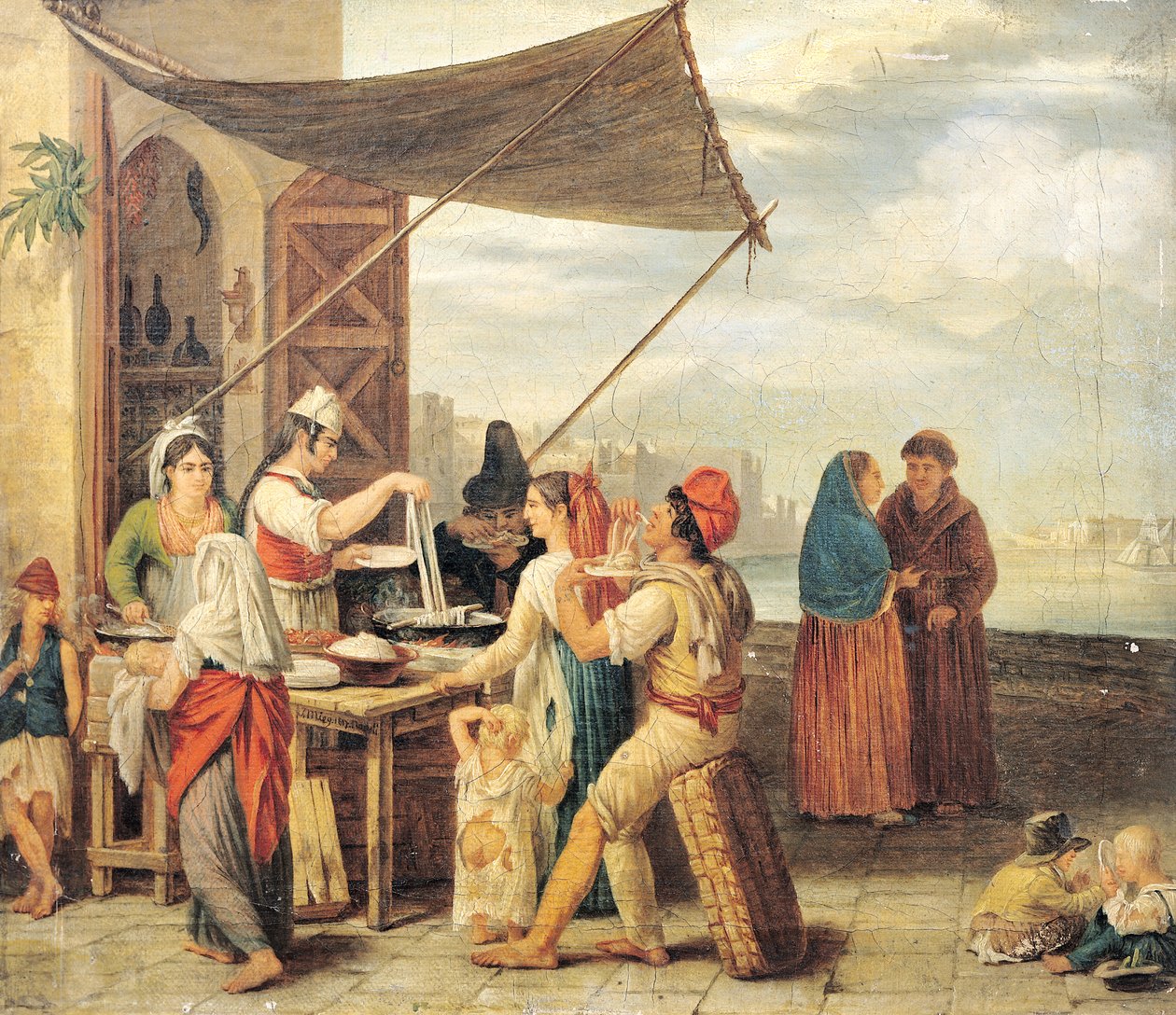 Det italienske markedet av Jean Mieg