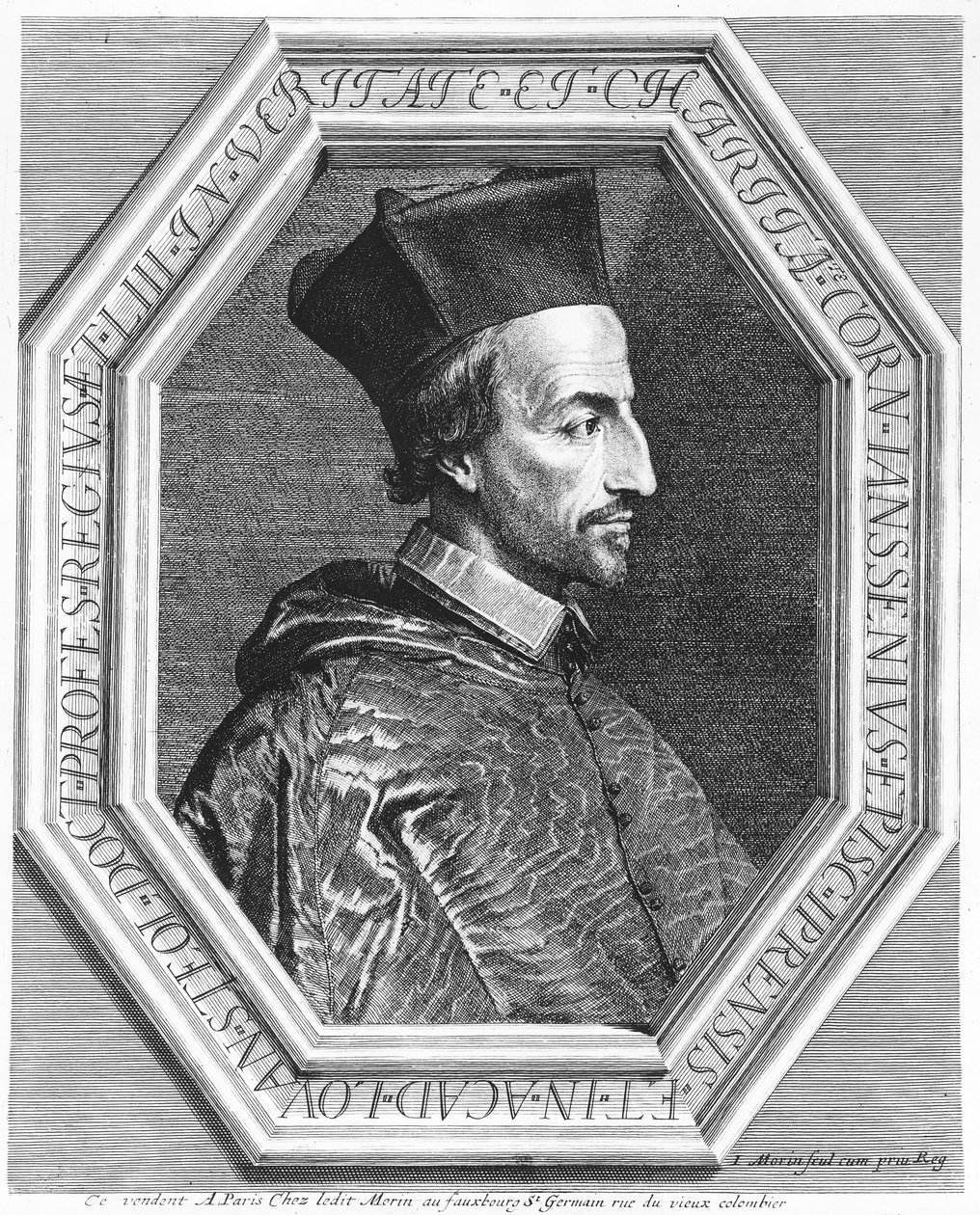 Cornelius Jansen, biskop av Ypres av Jean Morin