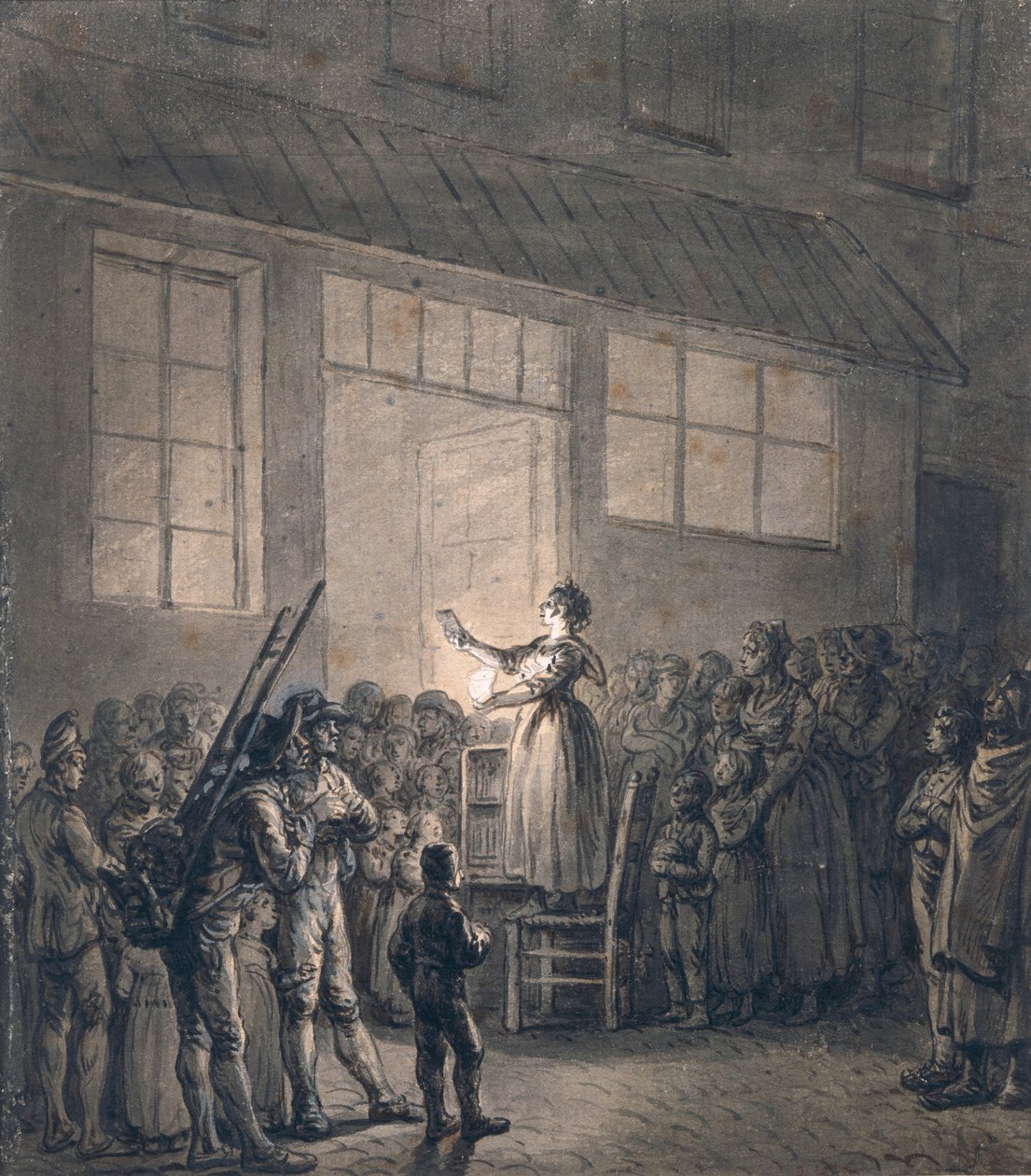 En populær sanger av Jean Pierre Norblin de La Gourdaine