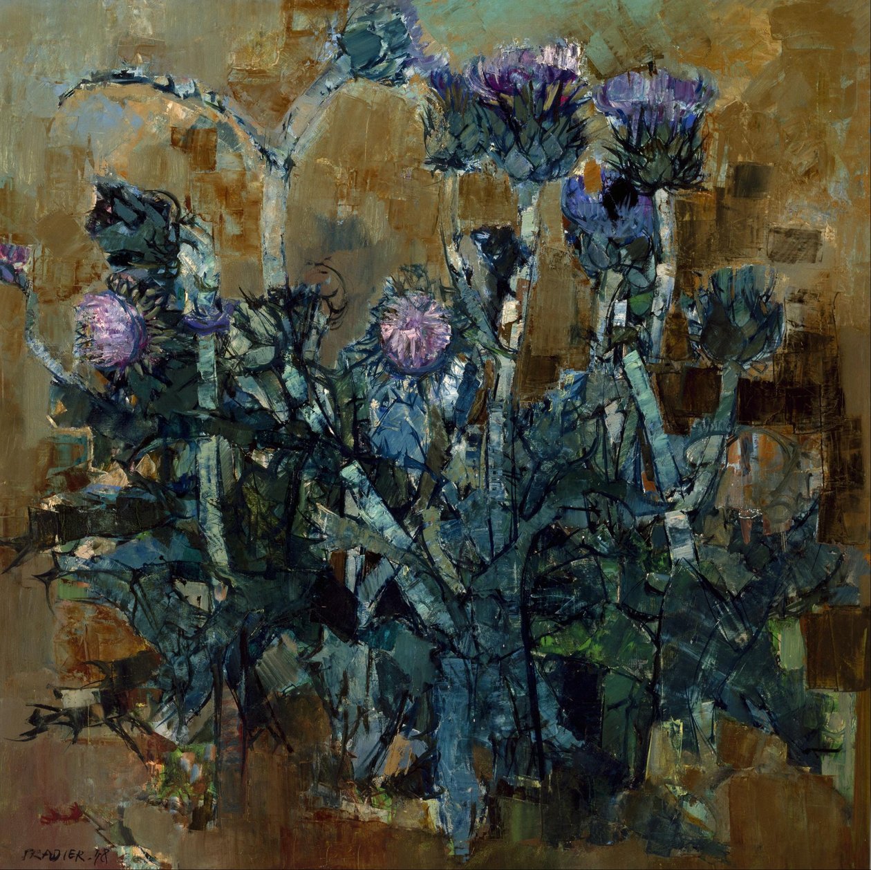 Artisjokkblomster av Jean Pradier