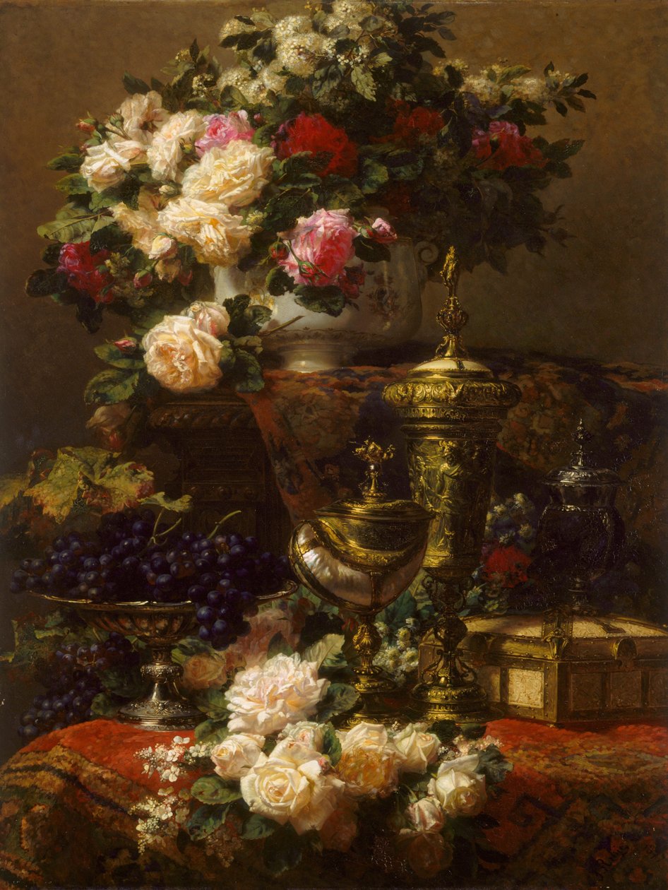 Blomster og frukt av Jean Baptiste Robie
