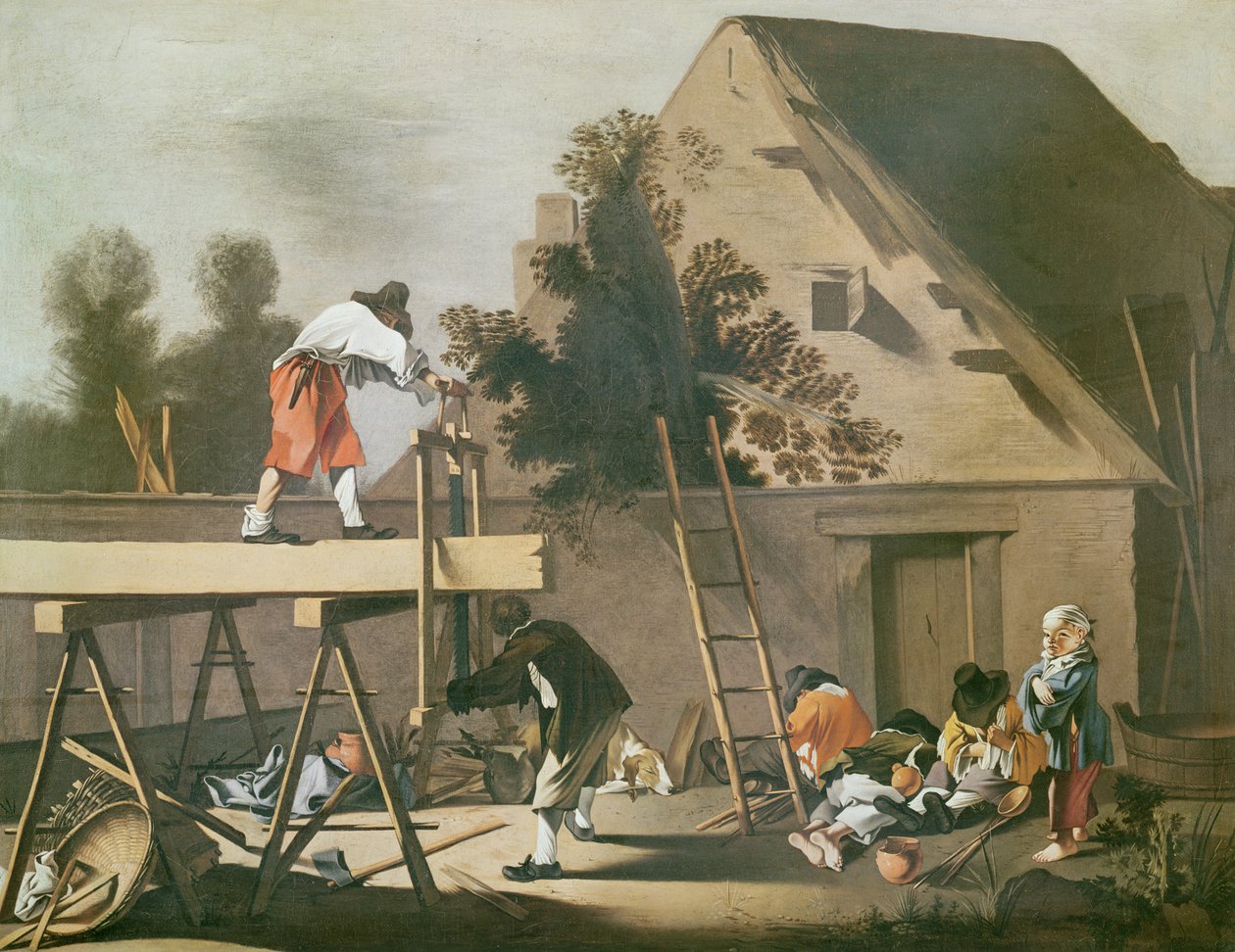 The Sawyers, 1692 av Jean Tassel