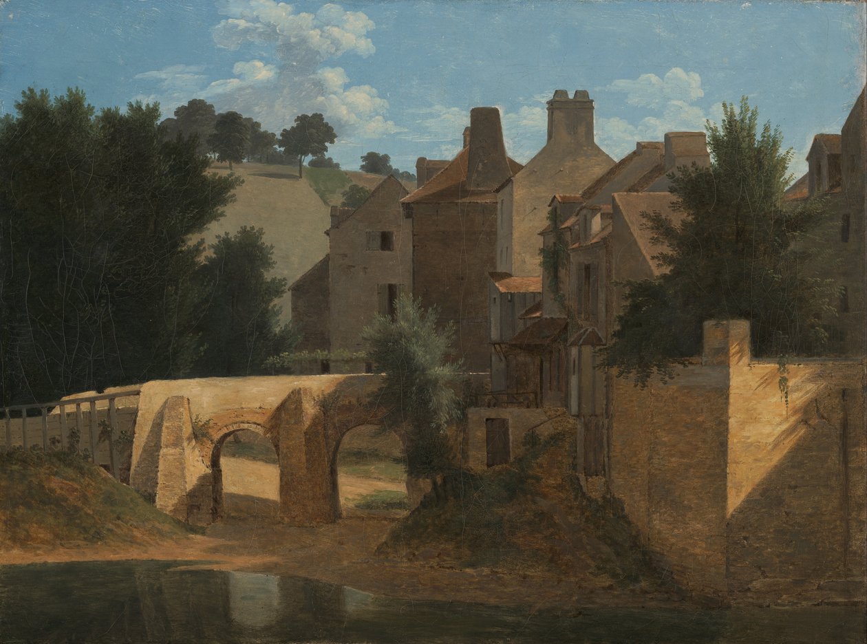 Utsikt i Ile-de-France av Jean Victor Bertin