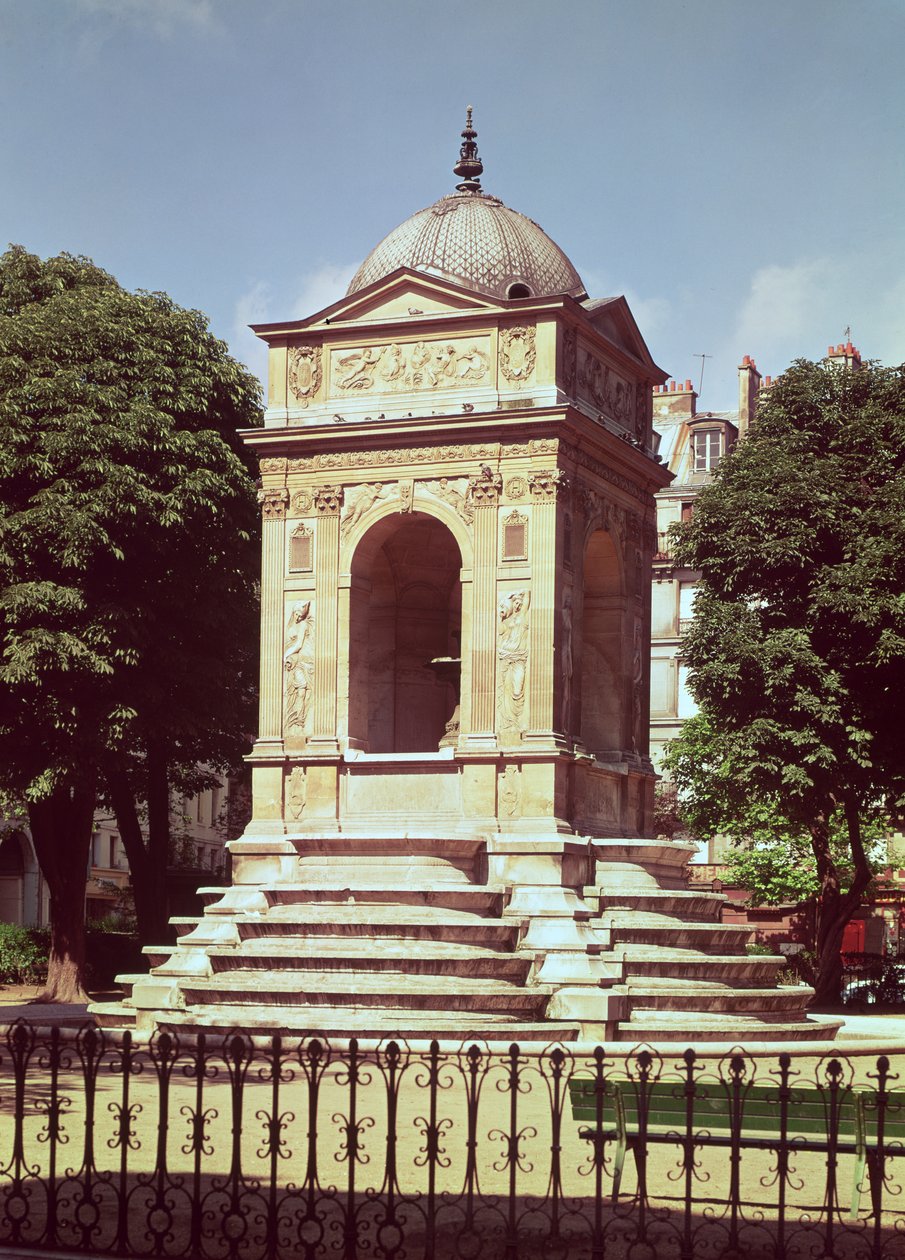 The Fountain of the Innocents, ca.1550 av Jean Goujon