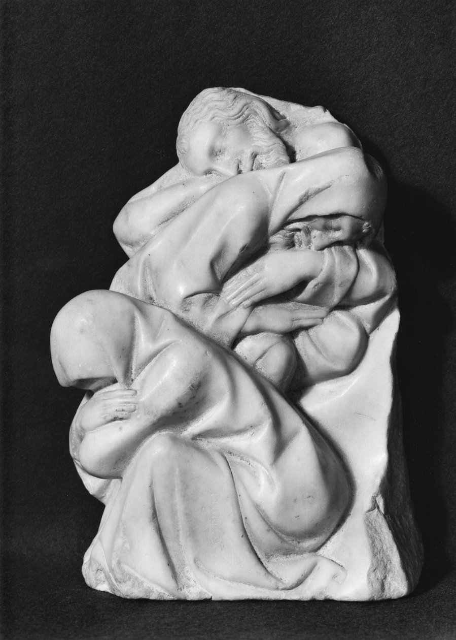 De sovende apostlene, fra graven til hertug Jean de Berry (1340-1416) ca. 1400 (marmor) av Jean de Cambrai