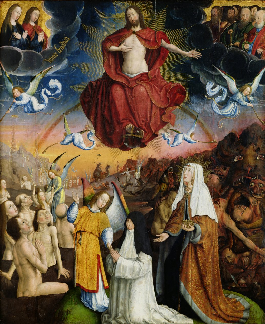 Den siste dommen av Jean the Elder Bellegambe
