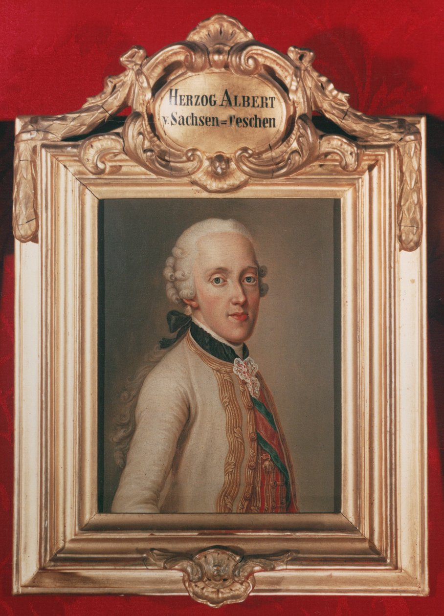 Hertug Albert av Sachsen-Teschen, 1762 av Jean Étienne Liotard