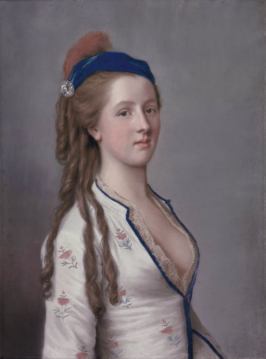 Lady Ann Somerset, grevinne av Northampton av Jean Étienne Liotard