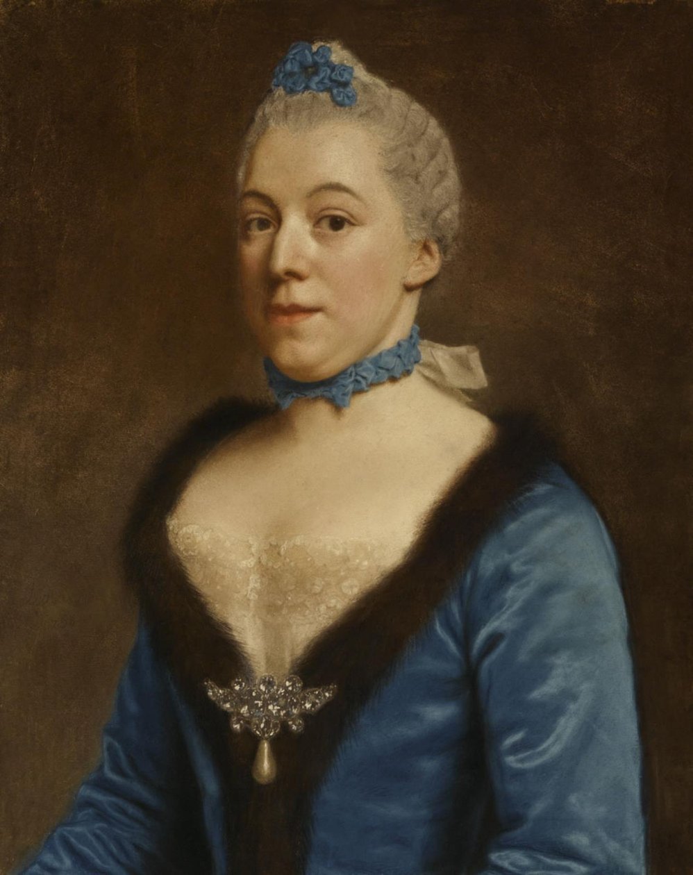 Nederlandsk: Clara Magdalena Dedel av Jean Étienne Liotard