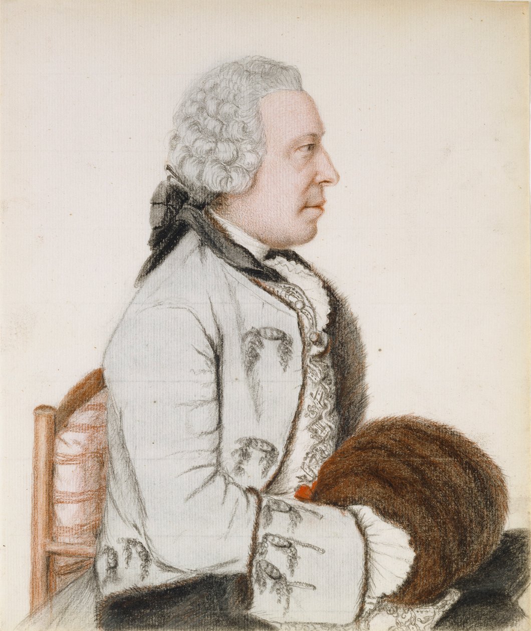 Portrett av Charles-Benjamin de Langes de Montmirail, Baron de Lubières av Jean Étienne Liotard