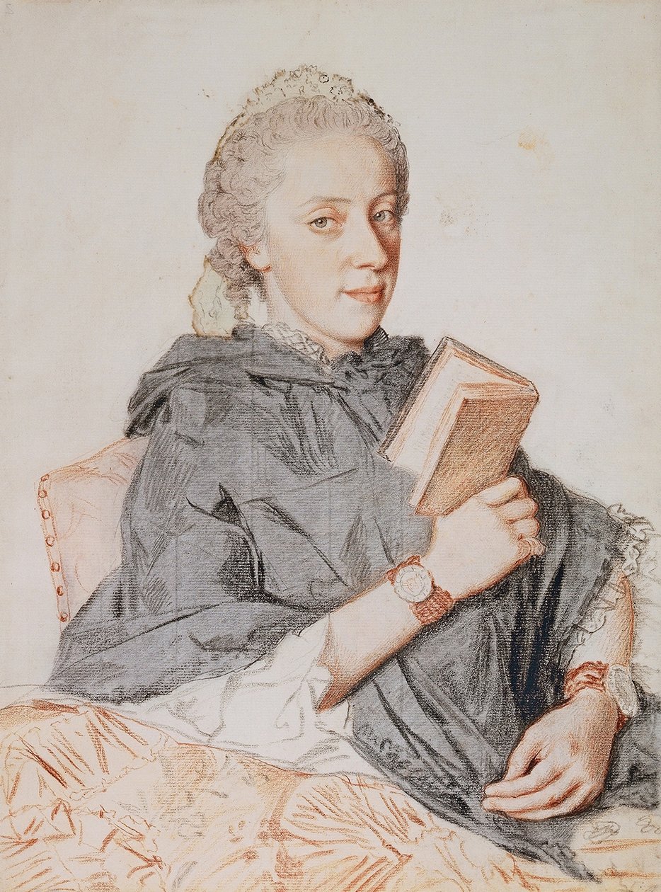 Portrett av erkehertuginne Maria Anna av Østerrike av Jean Étienne Liotard