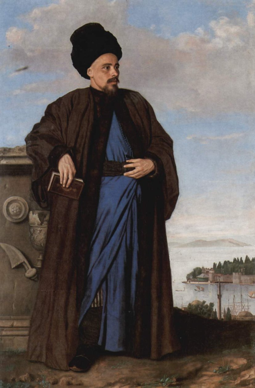 Portrett av Richard Pococke av Jean Étienne Liotard