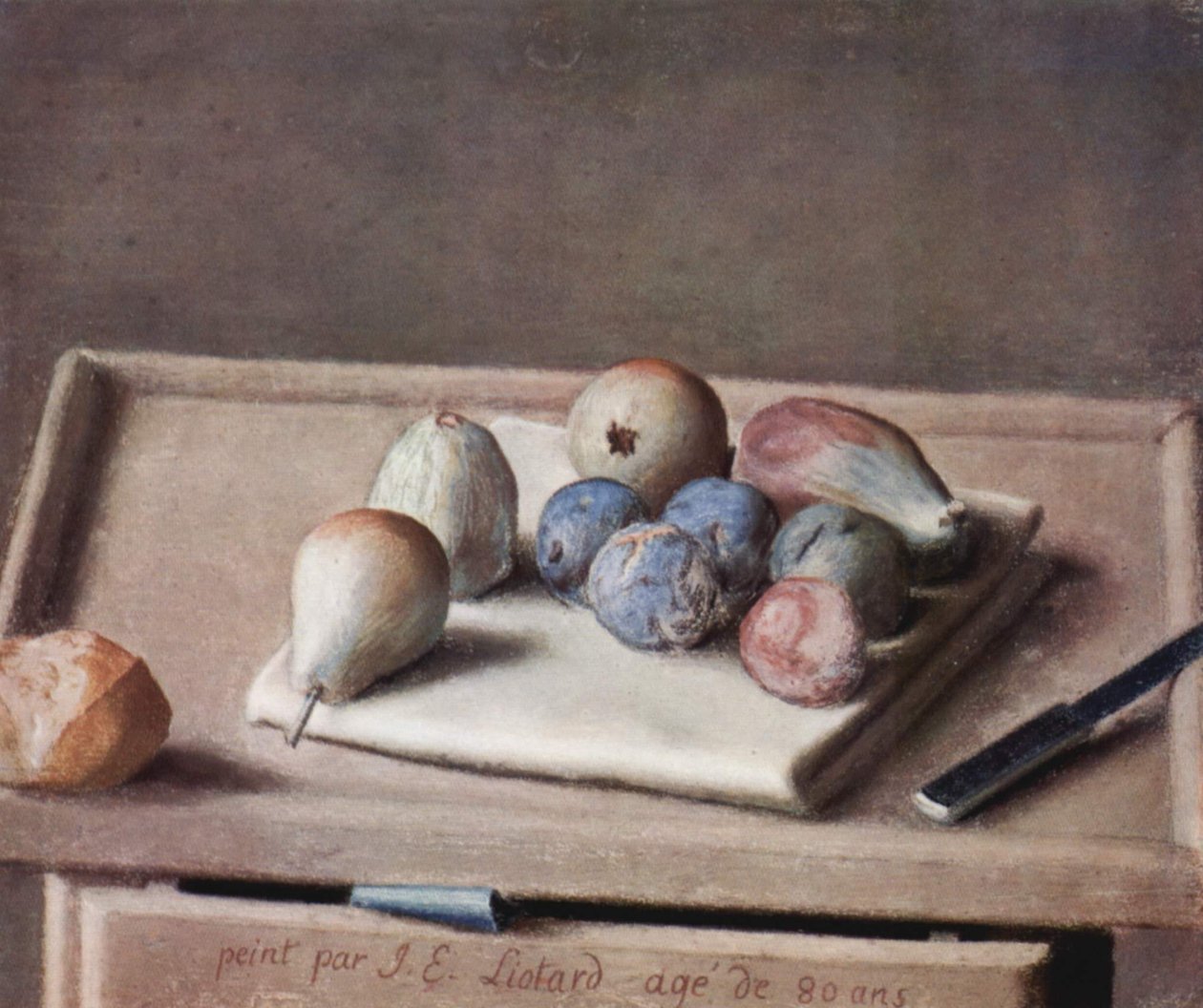 Stilleben av Jean Étienne Liotard