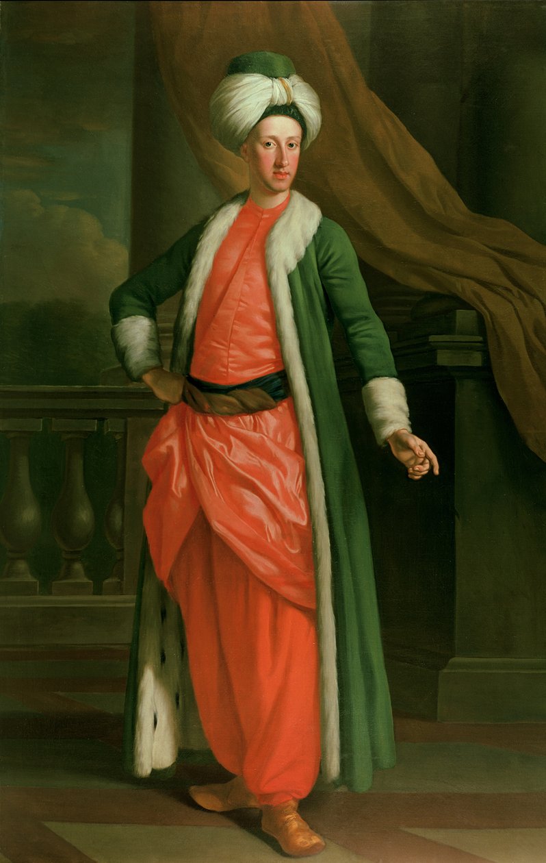 Den fjerde jarlen av Sandwich av Jean Étienne Liotard
