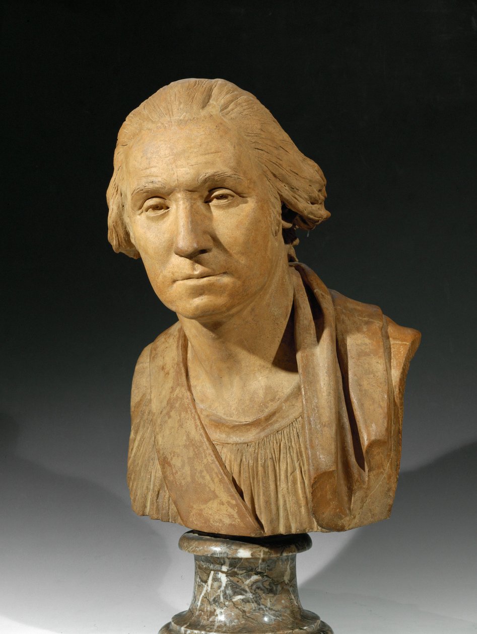 George Washington, USAs første president … av Jean-Antoine Houdon