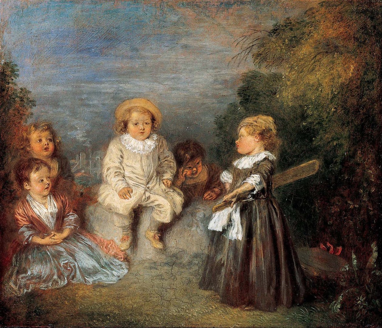 Heureux age! Age d#39;or (Lykkelig tidsalder! Gullalder) av Jean-Antoine Watteau