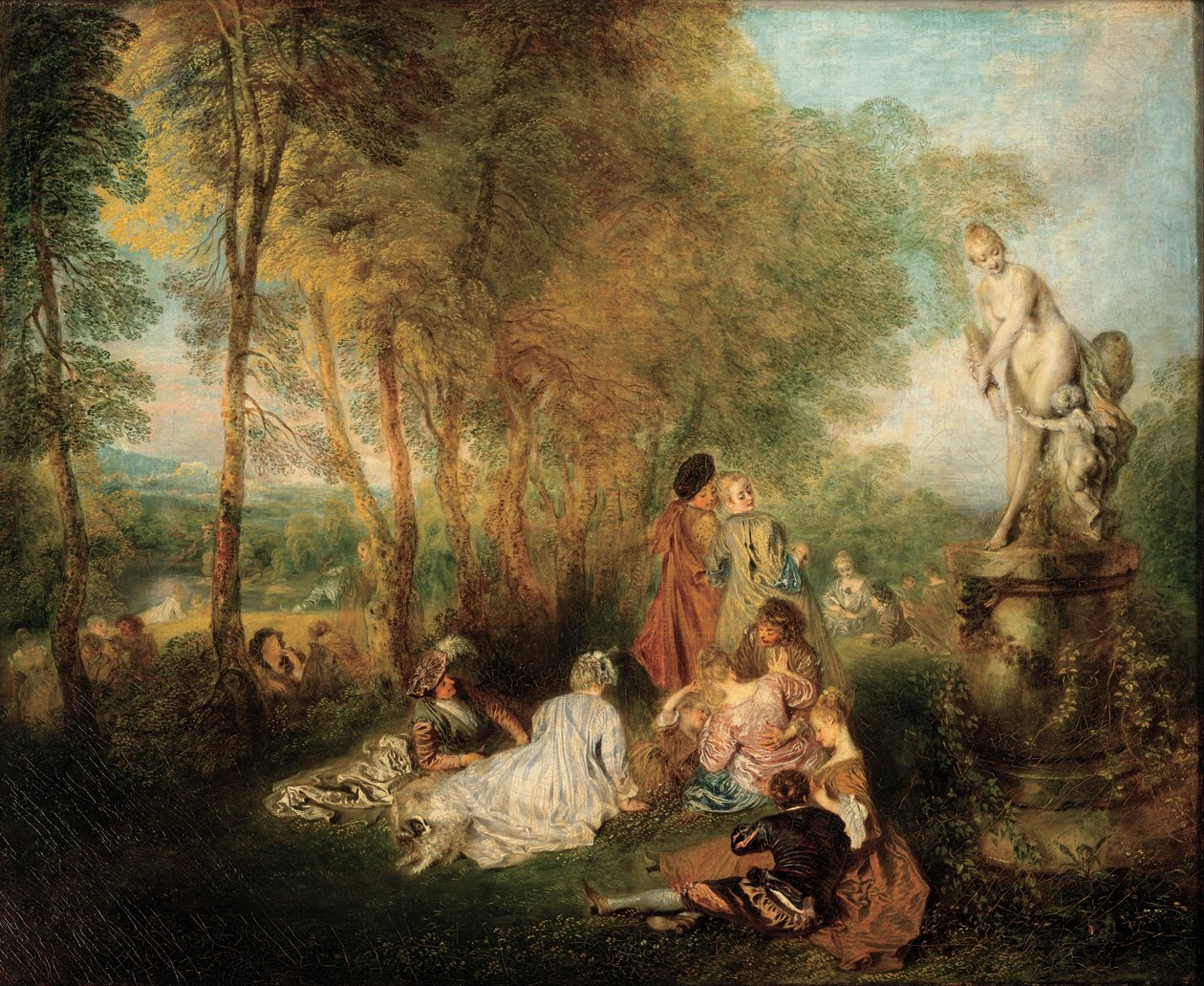 Kjærlighetens fest av Jean-Antoine Watteau