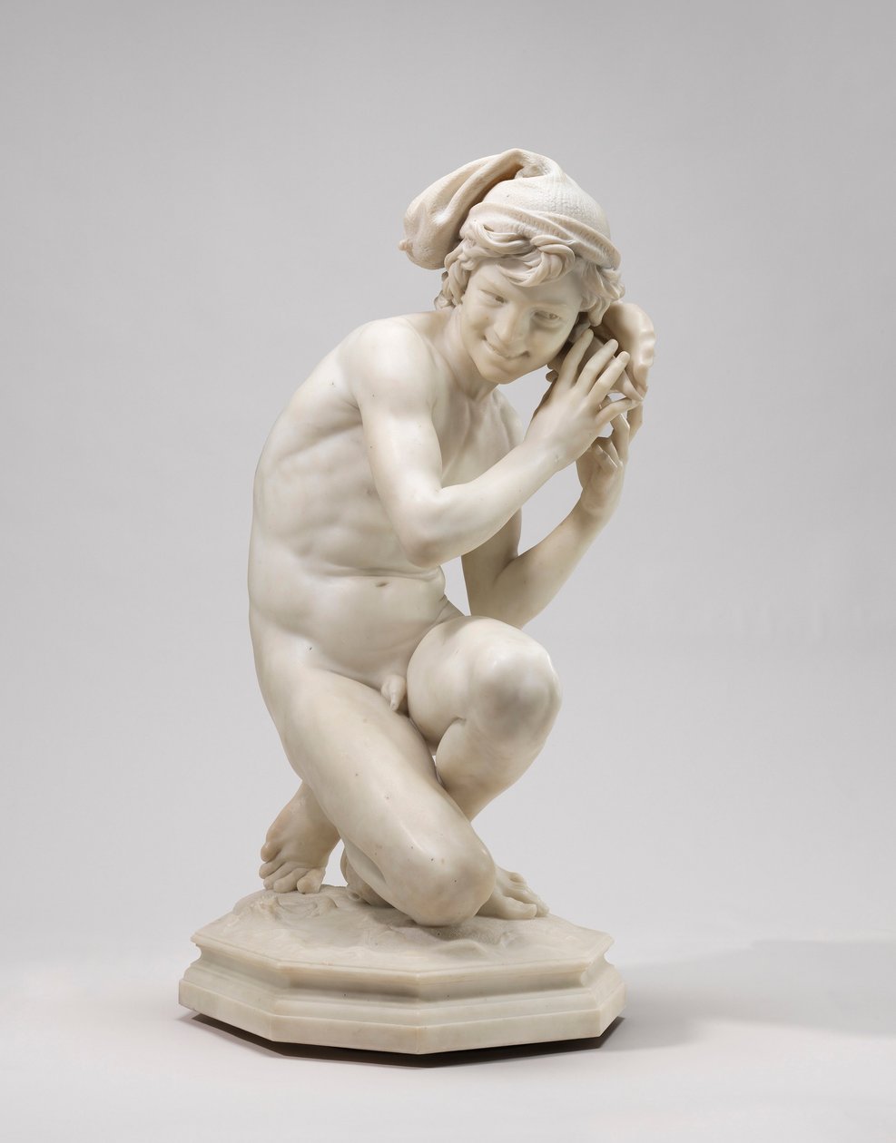 Napolitansk Fisherboy, 1857 (marmor) av Jean Baptiste Carpeaux