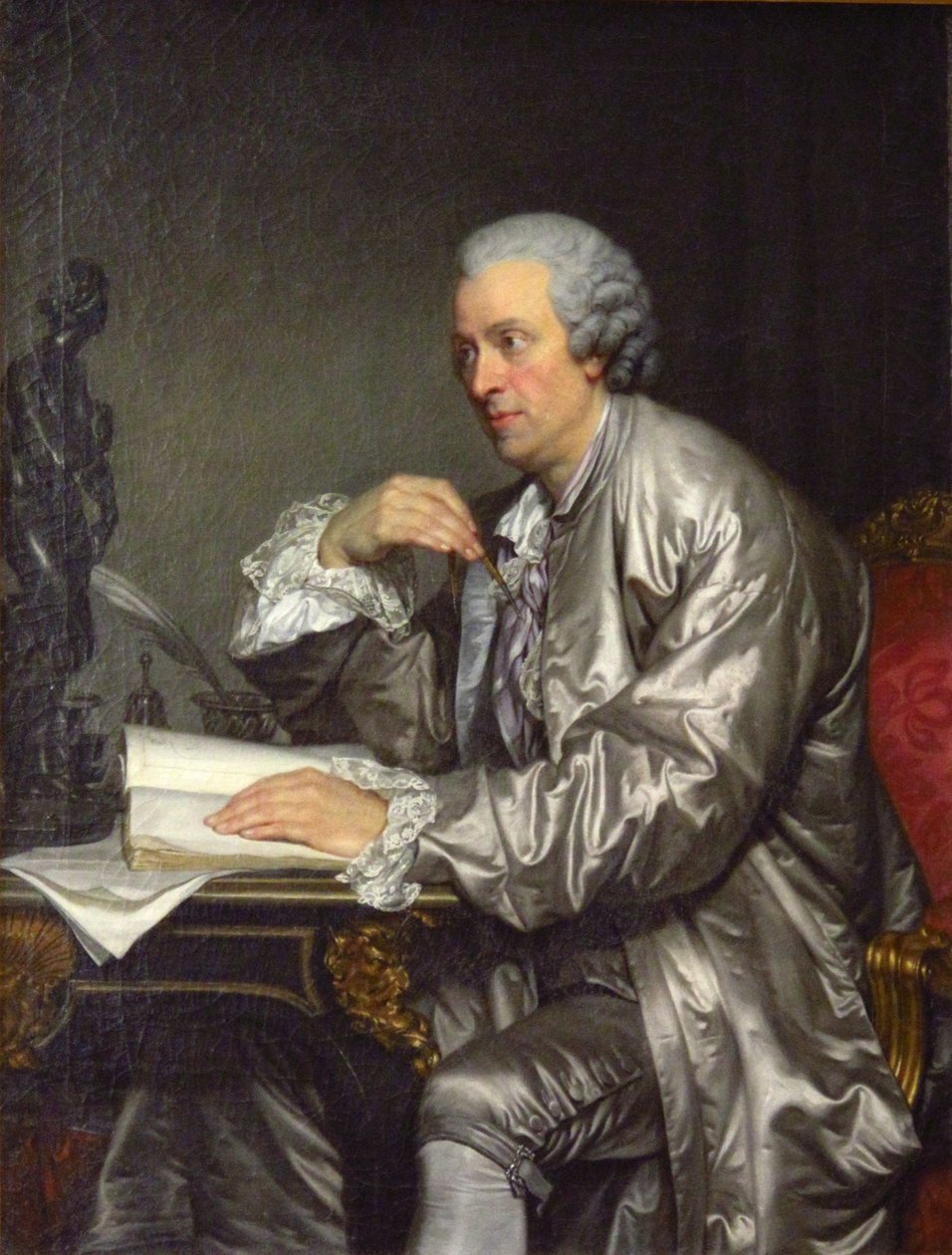 Portrett av Claude Henri Watelet av Jean Baptiste Greuze