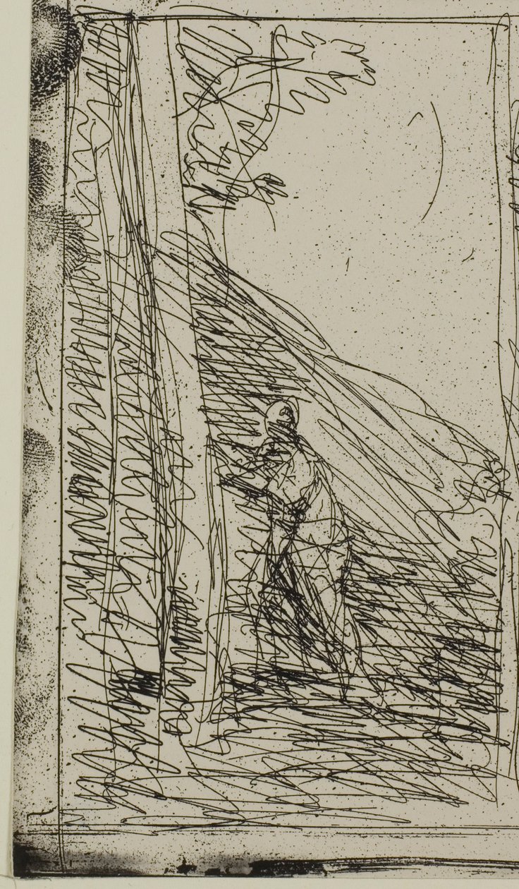 Skrible av Jean-Baptiste-Camille Corot